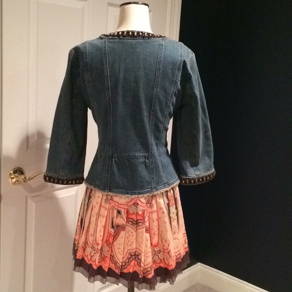 NINE WEST DENIM JACKET - Picture 3 of 7